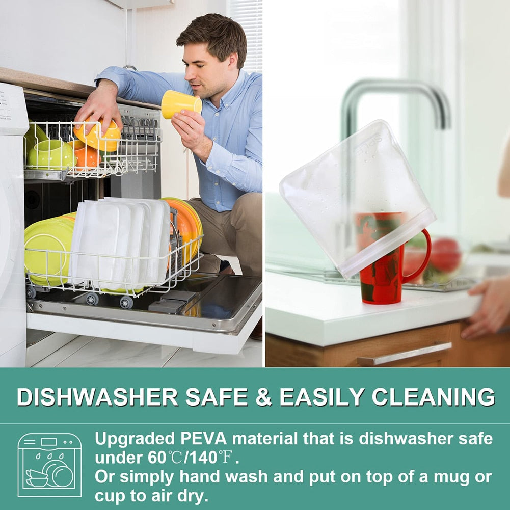 bags de silicone de alta qualidade - conservar alimentos