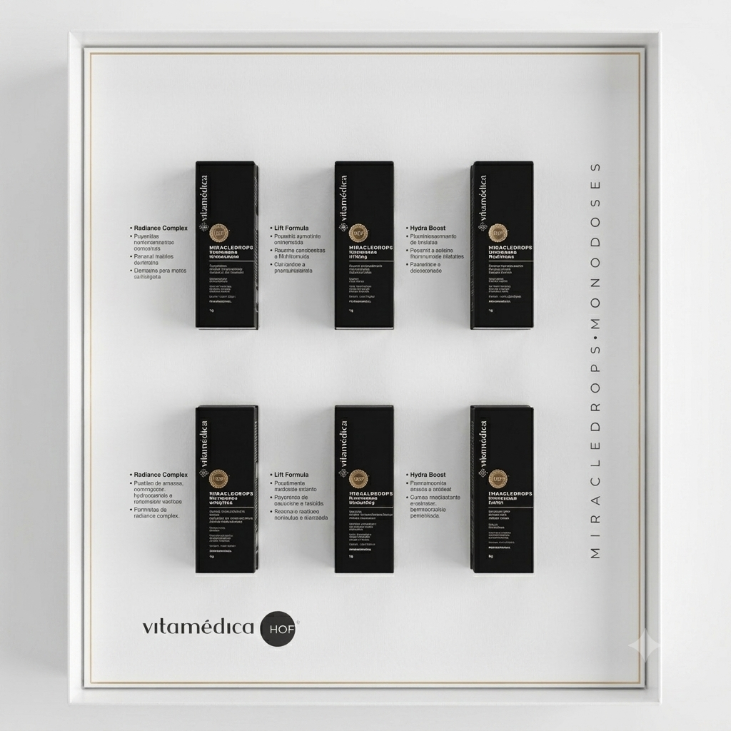 Kit Miracle Drops Monodoses Hidratação e Revitalização