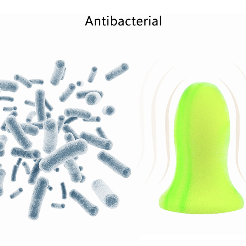tampões de ouvido isolamento de som- super eficiente- à prova de som-reutilizável