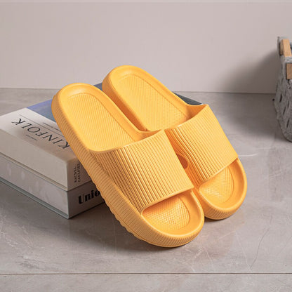 Chinelo plataforma estilo pisando em nuvem - muito confortável