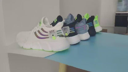 Tênis antiderrapante unissex - confortável, casual e respirável