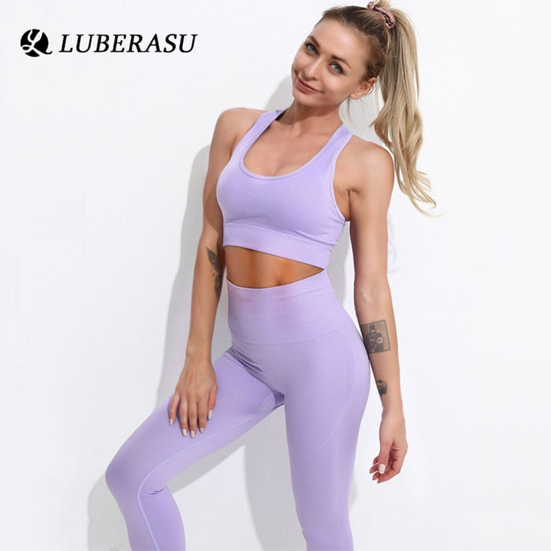 conjunto para treino e ginástica feminino - lindo e confortável