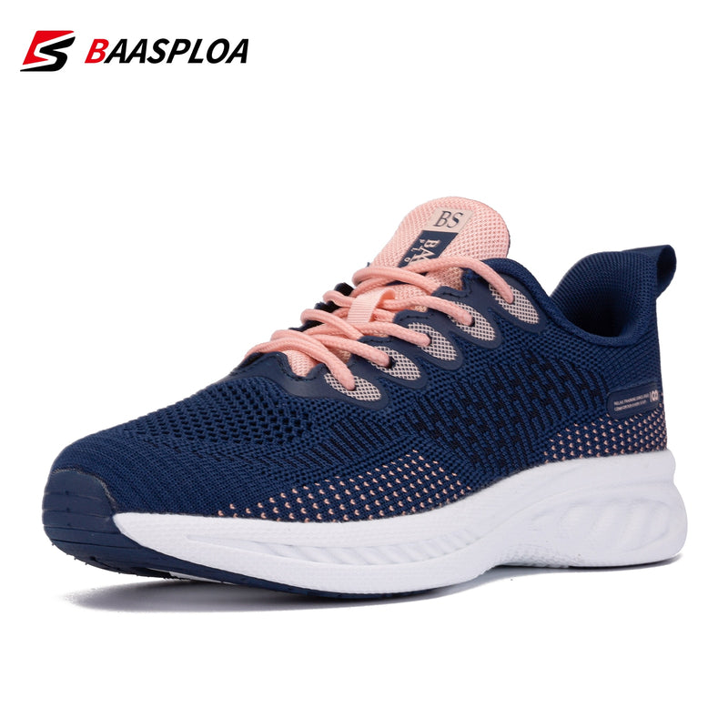 baasploa - tênis de corrida moda feminina - confortável para caminhada