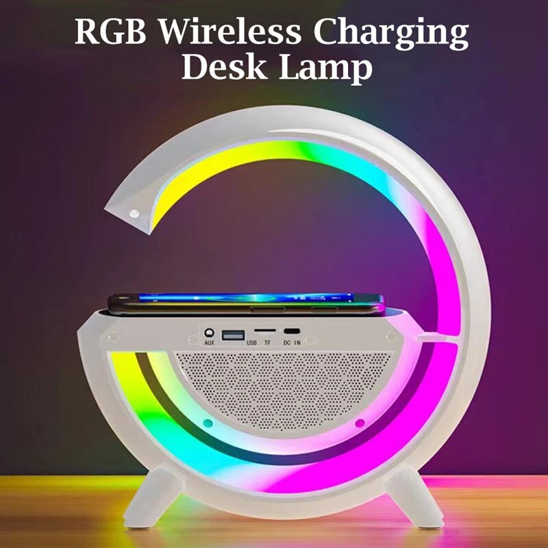 Carregador de celular wireless com led